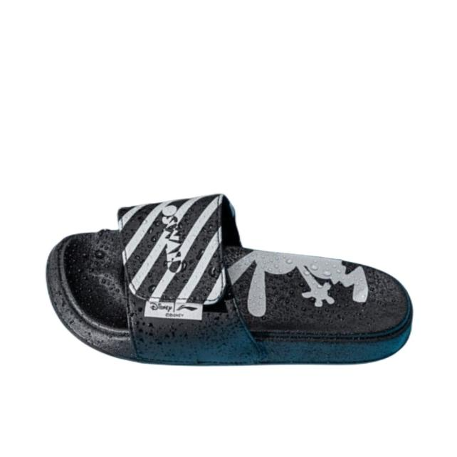 推荐商品：李宁 LN Slipper 防滑耐磨 轻便透气 休闲 时尚潮流 魔术贴 外穿 运动 拖鞋 女款/正白/黑色
