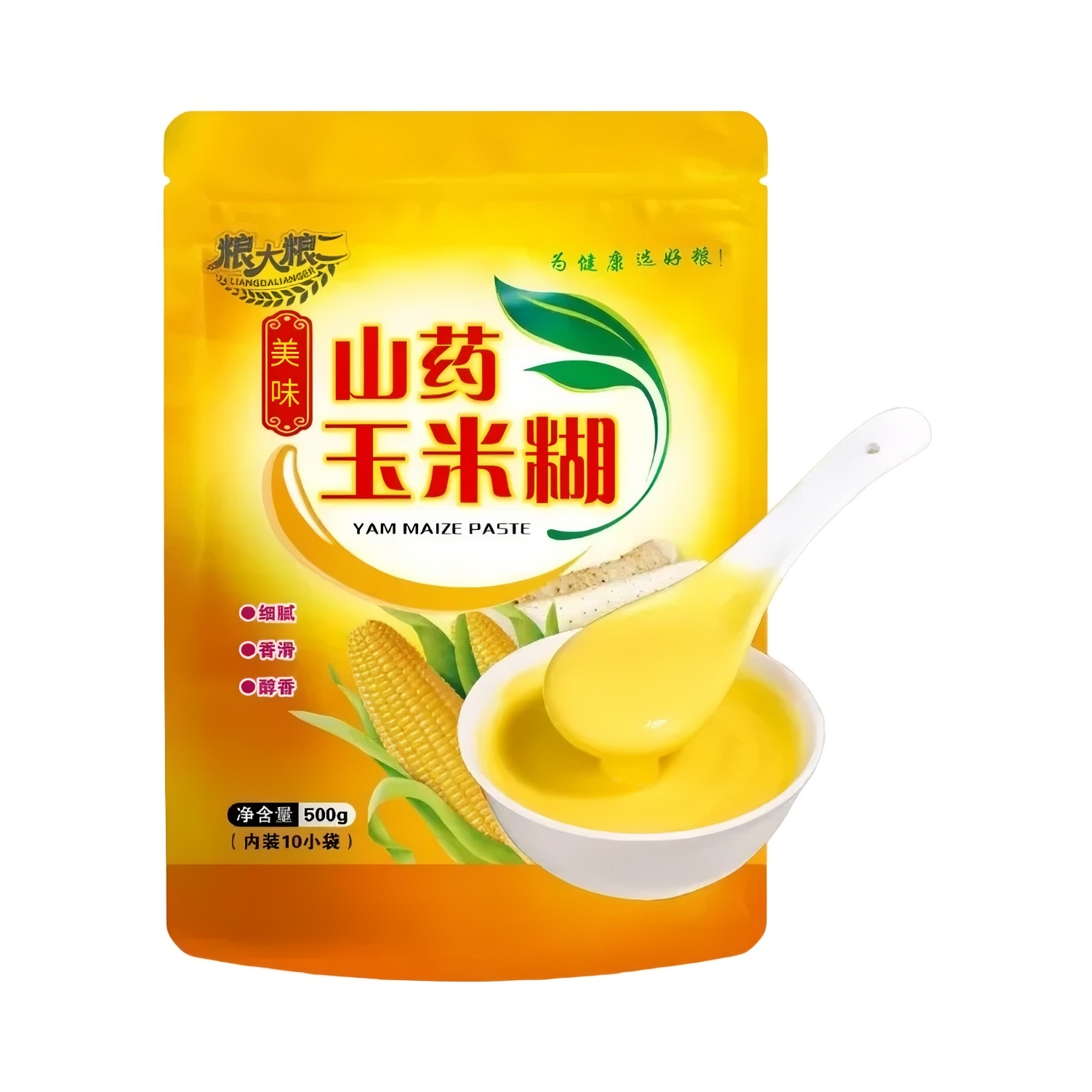 推荐商品：粮大粮二 山药玉米糊 袋装