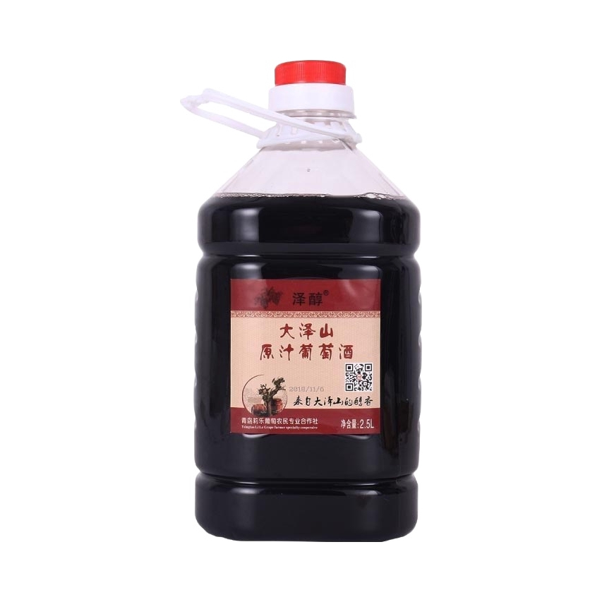 推荐商品：泽醇 大泽山 甜型葡萄酒 10%vol 2.5L 北醇甜葡萄酒