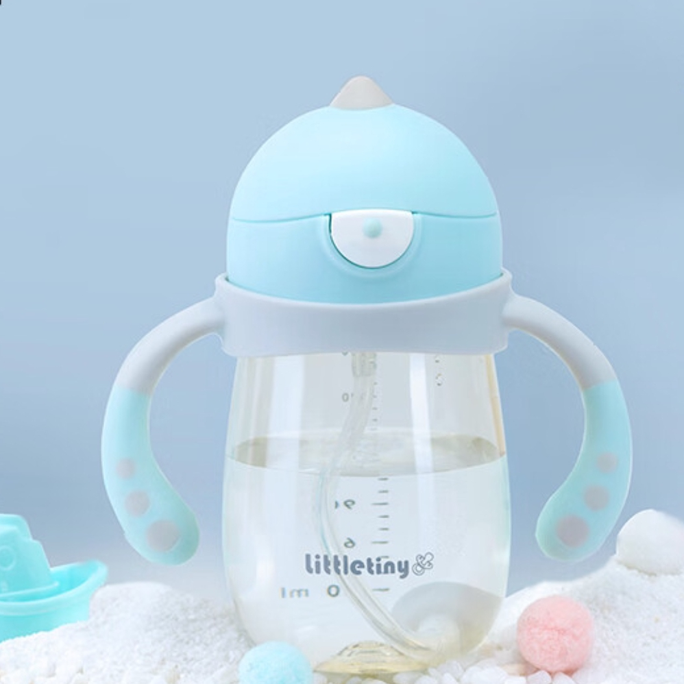 推荐商品：little tiny 婴儿小怪兽吸管杯儿童水杯