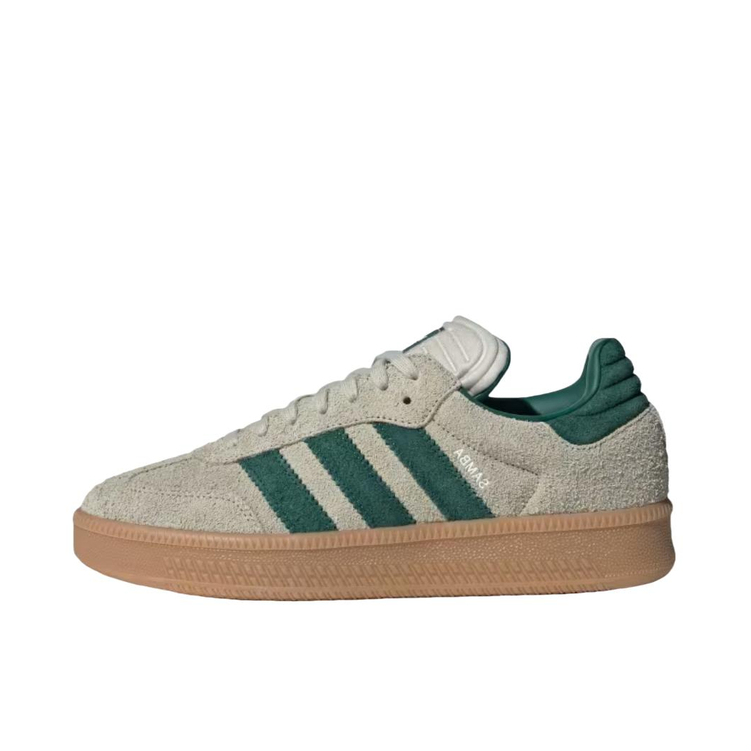 推荐商品：adidas Originals Samba XLG 板鞋 T头鞋 减震轻便防滑耐磨舒适百搭简约薄底 灰色/绿色