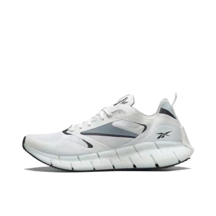 推荐商品：Reebok/锐步 Zig Kinetica Concept 运动休闲鞋 减震回弹防滑耐磨舒适透气圆头复古轻便 白色/灰色/黑色