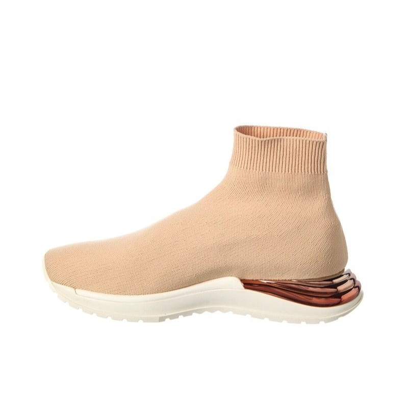 推荐商品：Salvatore Ferragamo 科技袜子 运动休闲鞋 030177 746047 棕色