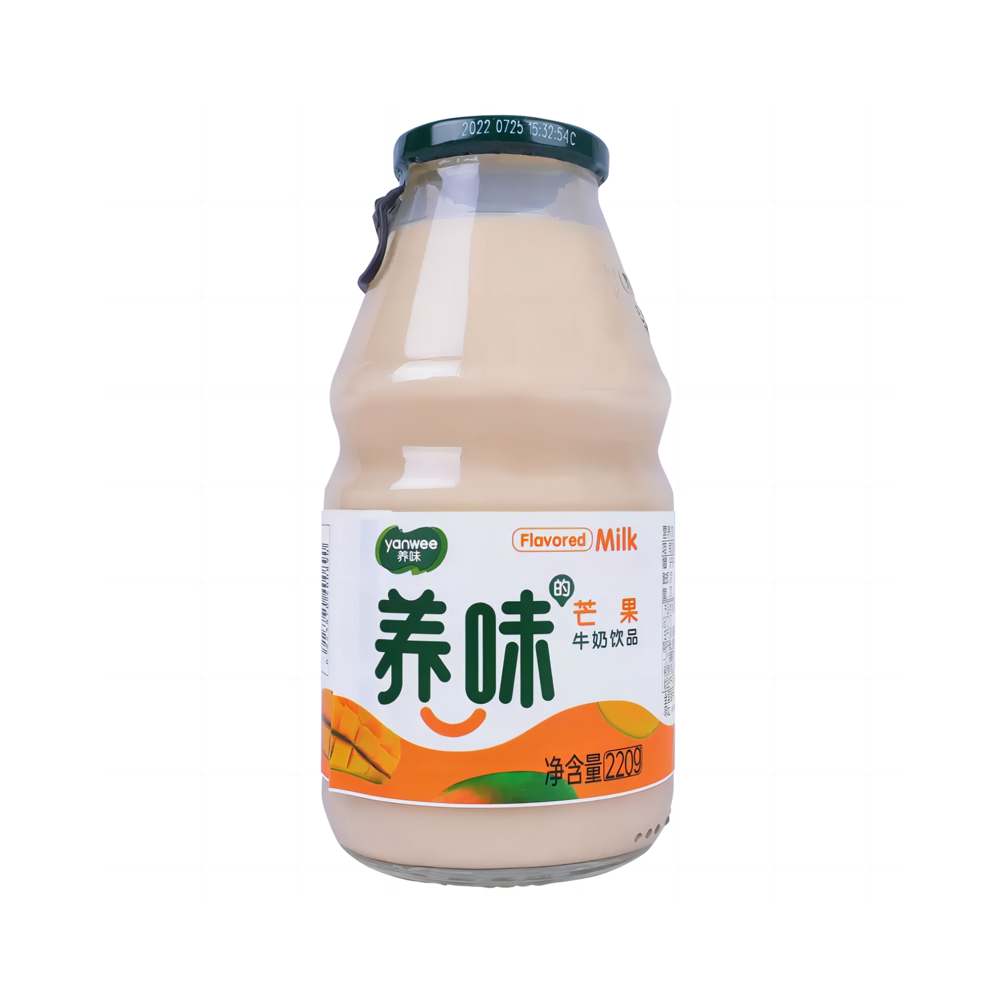 养味 芒果味 220g 牛奶饮品 瓶装 220g