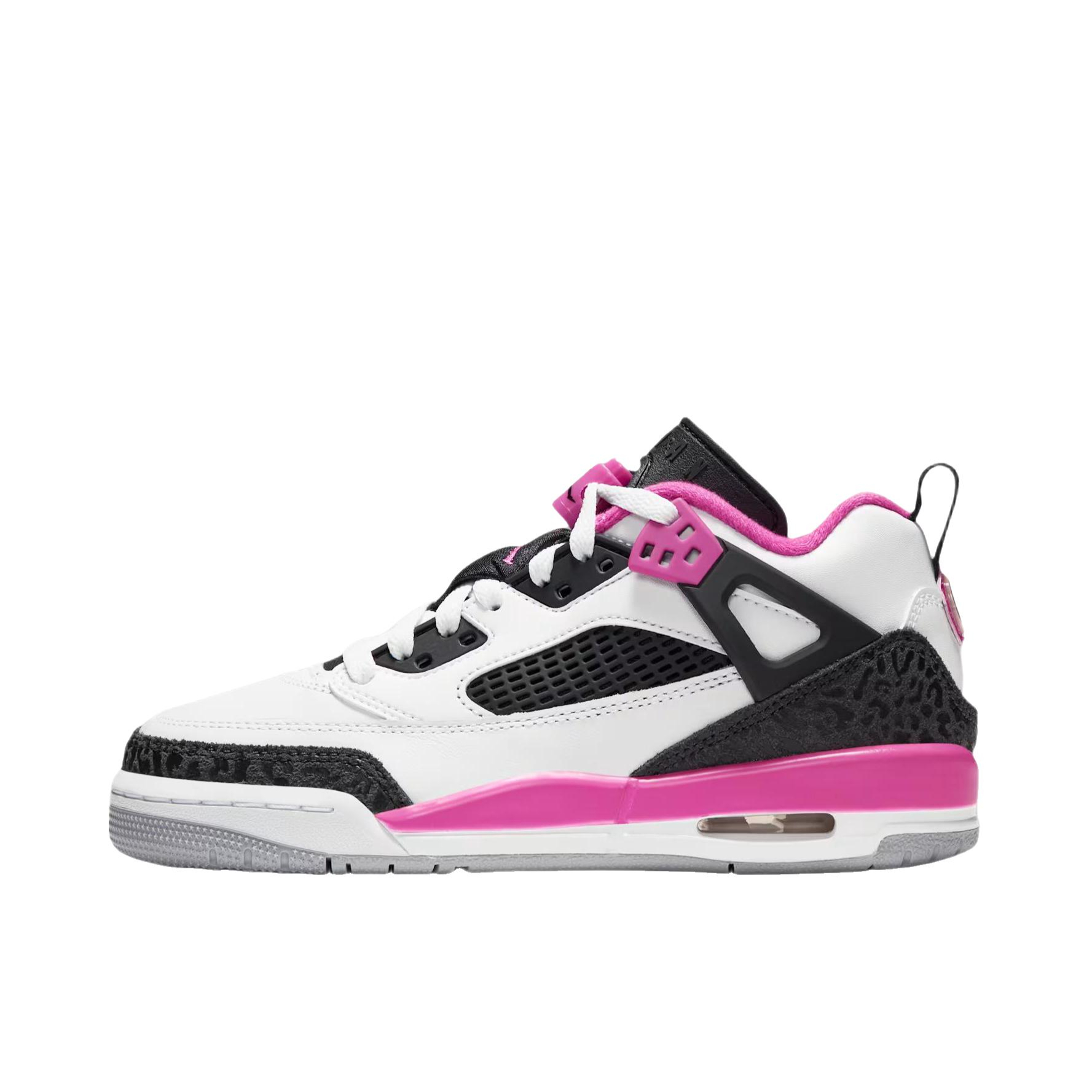 推荐商品：Air Jordan Spizike 篮球鞋 防滑耐磨舒适缓震复古时尚气垫训练冬季轻便比赛支撑包裹性增高 低帮/大童/白色/黑色/炭灰色/激光紫红色