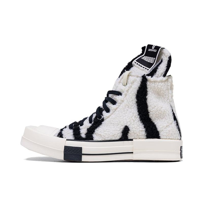 推荐商品：Rick Owens DRKSHDW Chucks 运动休闲鞋 时尚潮流圆头 熊猫/白色/黑色