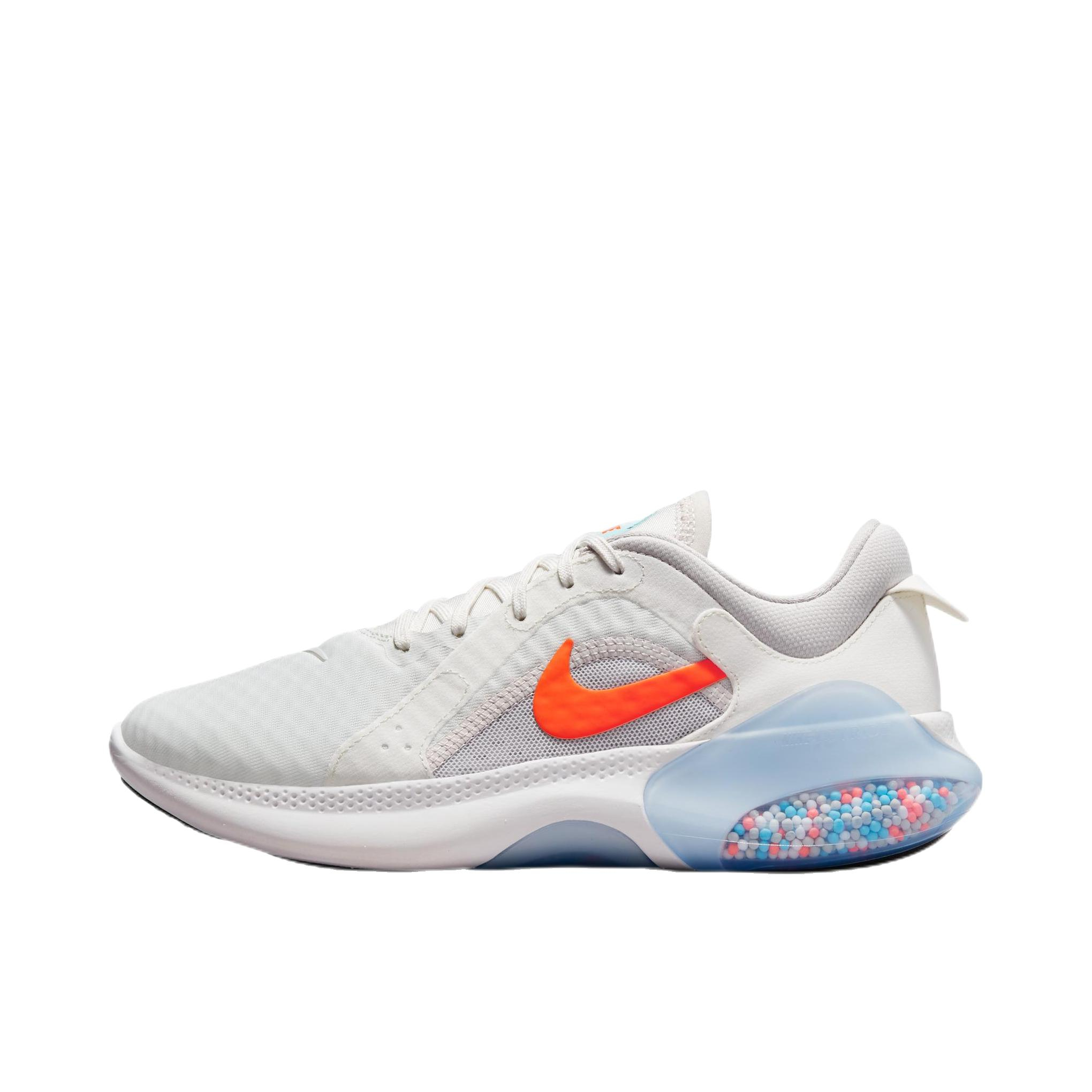 推荐商品：Nike Joyride Dual Run 2 跑鞋 颗粒填充减震回弹贴合拼接慢跑织物合成革 白色/蓝色/橙色