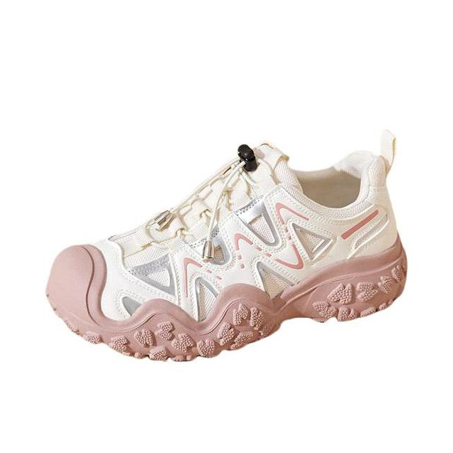 推荐商品：拉夏贝尔 运动 涉水 户外 登山 包头 户外鞋 LA-H320-0523 女款/米色/粉色