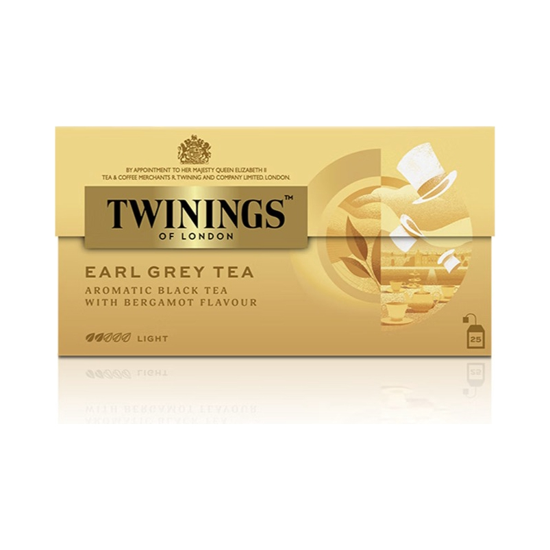 推荐商品：TWININGS/川宁 经典红茶系列 50g/25袋 袋泡茶 盒装英式下午茶进口