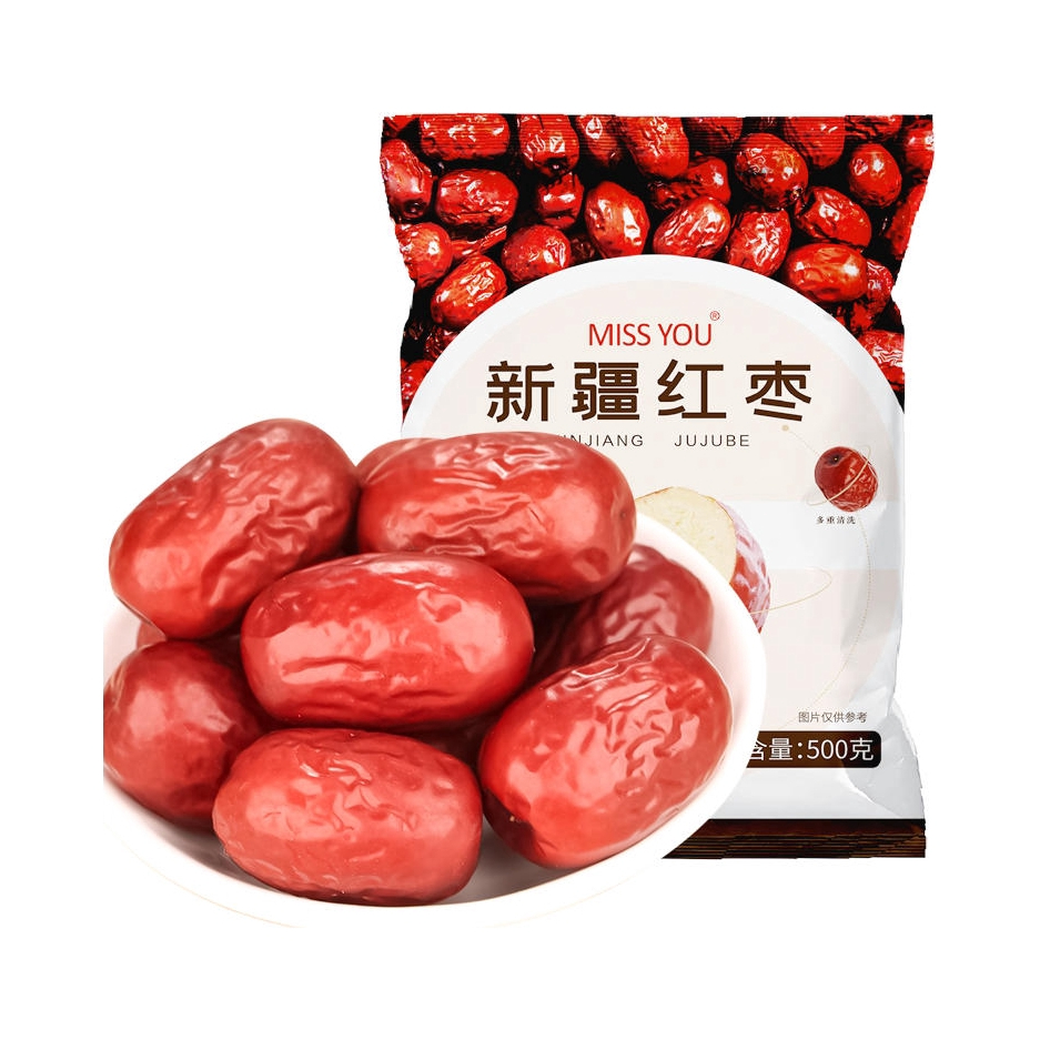 推荐商品：好想你 新疆红枣 袋装 煮粥煲汤即食泡水