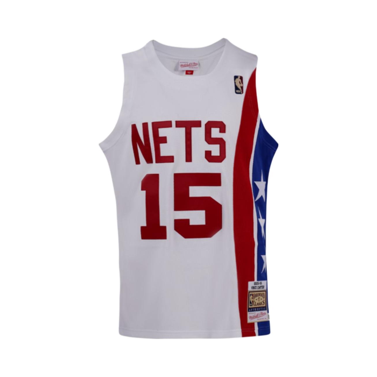 Mitchell Ness 卡特 篮网队 15号球衣
