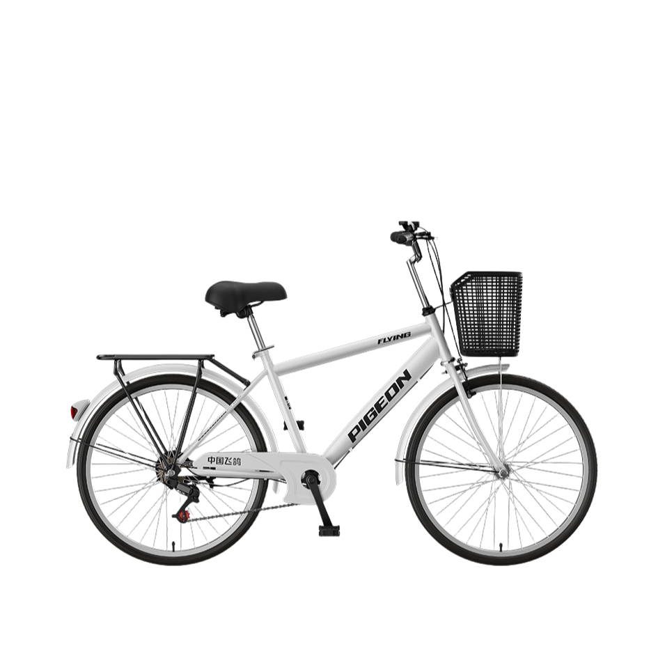 推荐商品：Figeon/飞鸽 多速别 高碳钢 防滑耐磨 轻量化 城市自行车