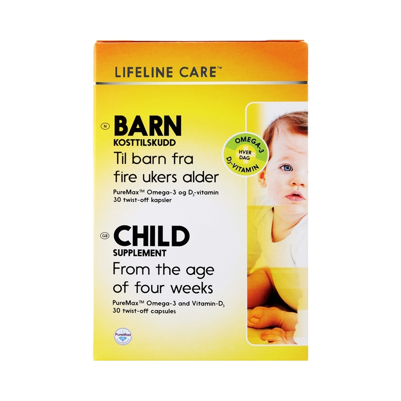 推荐商品：俪抚/lifeline Care 挪威婴幼儿鱼油DHA维生素d3