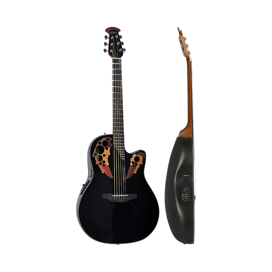 推荐商品：OVATION/奥威逊 CS24 CE44 CE48系列葡萄音孔初学者民谣吉他