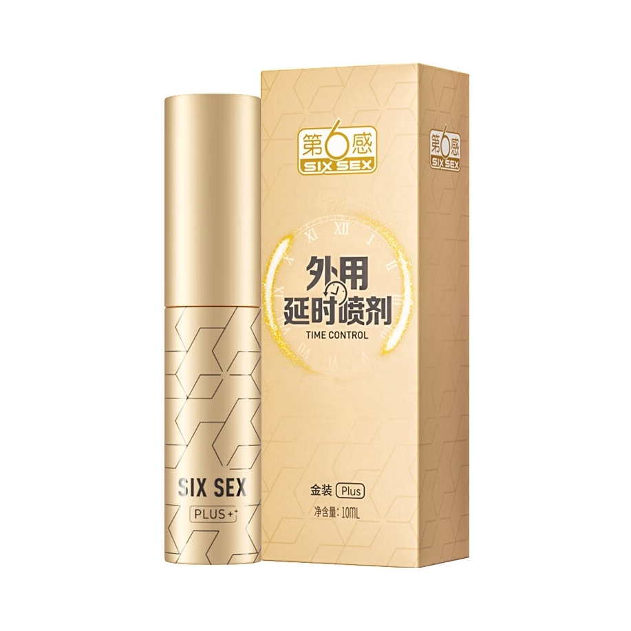 推荐商品：第六感 黄金版 延时喷剂 持久延迟延时 男用夫妻不麻木基础款强劲
