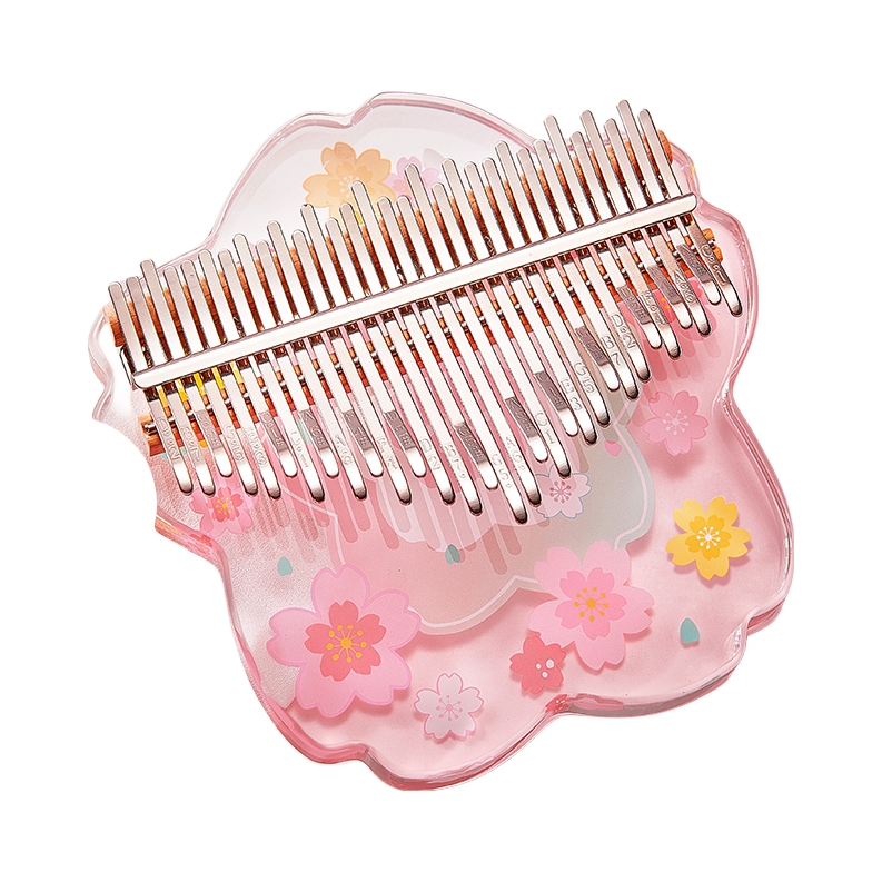 推荐商品：CEGA/前谷 31音亚克力卡通水晶透明拇指琴