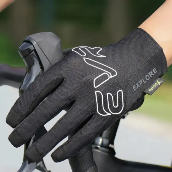 推荐商品：EVR EXPLORE系列 触屏 长指 双重减震 防滑透气 自行车手套