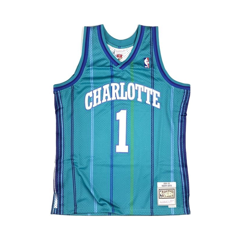Mitchell Ness 博格斯 黄蜂队 1号球衣