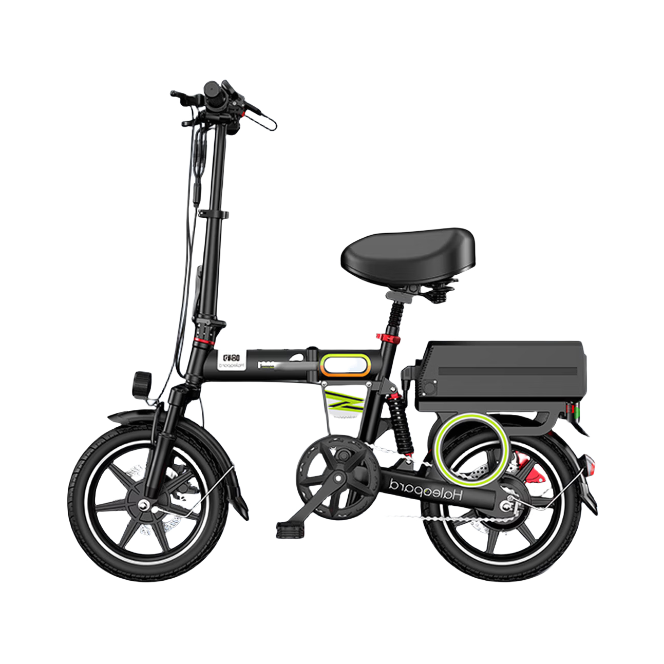 推荐商品：XSU/迅速 TDS0024Z 3C认证 铝合金 可折叠 多重减震 超长续航 电动自行车