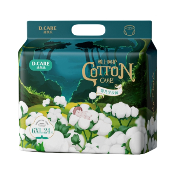 推荐商品：迪凯乐 棉上呵护婴儿拉拉裤6XL码 尿不湿