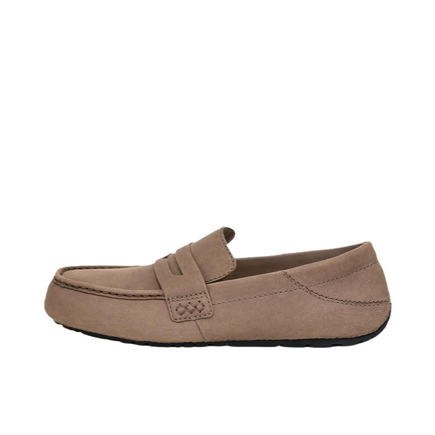 推荐商品：UGG Casual Heritage 舒适浅口 平底 休闲简约 时尚百搭 乐福鞋 皮鞋 烟羽灰色