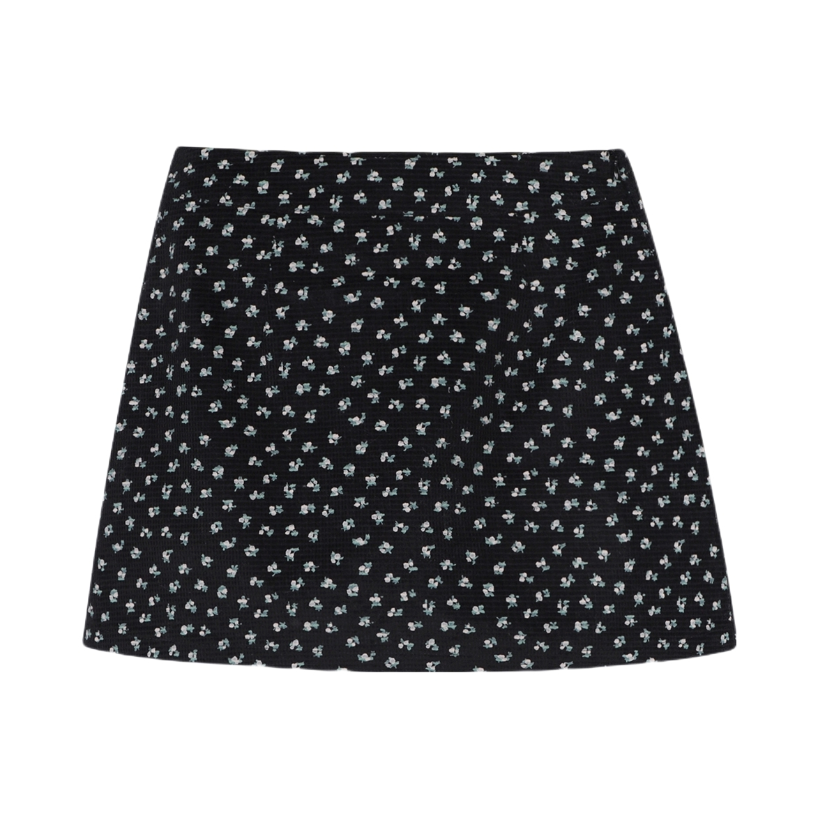 推荐商品：馨帮帮  碎花a字半身短裙 女装 S12530 黑