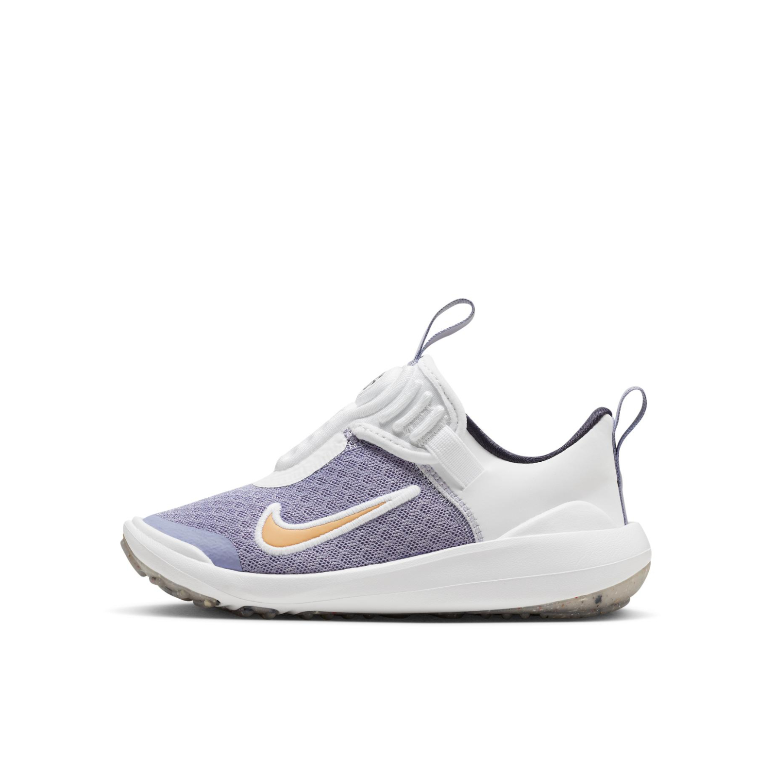 推荐商品：Nike E-Series 1 防滑耐磨 舒适轻便 缓震透气 一脚蹬 运动鞋儿童 小童/薄雾灰蓝/激光橙/白色