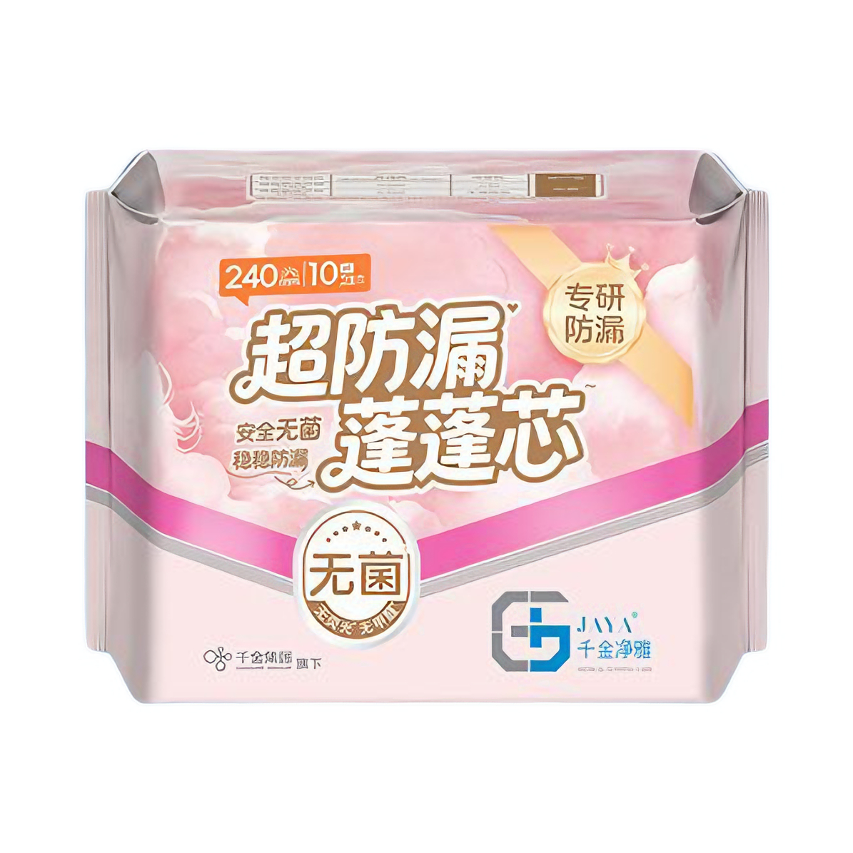 推荐商品：JAYA/千金净雅 超防漏蓬蓬芯绵柔日用卫生巾240mm