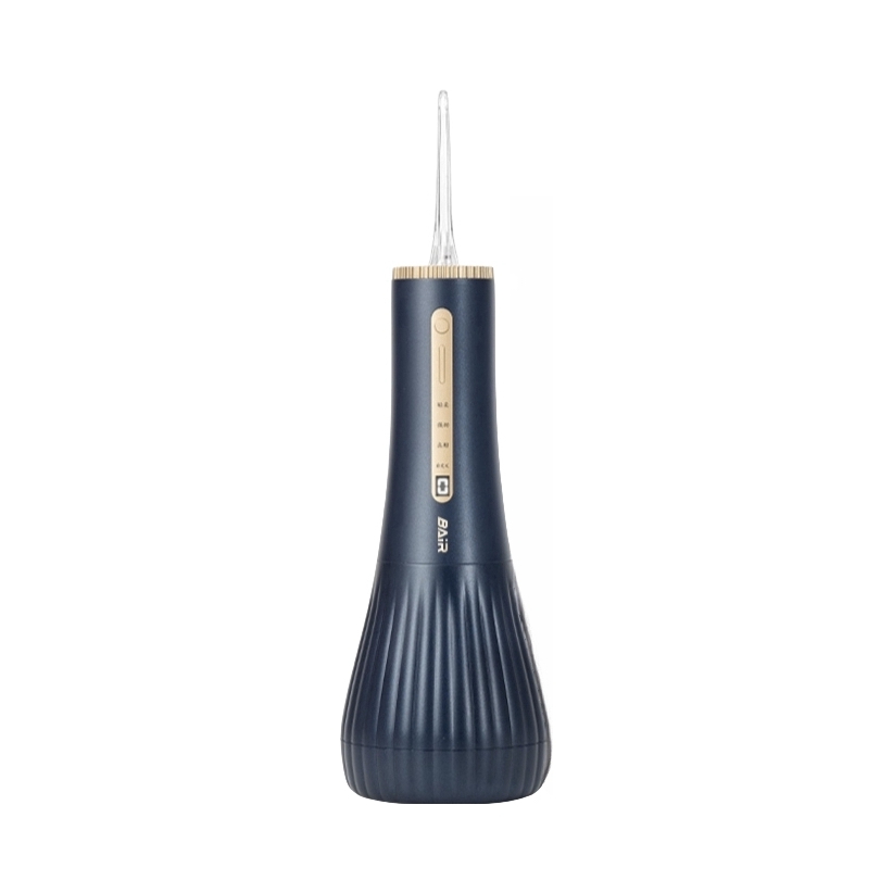 推荐商品：BAIR/拜尔 M11 冲牙器 口腔杀菌 电动式 水牙线 正畸专用 牙齿缝 家用 便捷式 洗牙 智能杀菌 水流 牙齿清洁 智显 便携式 力度显示 防水 小蓝瓶 杀菌消毒 插电式 伸缩 清洁口腔