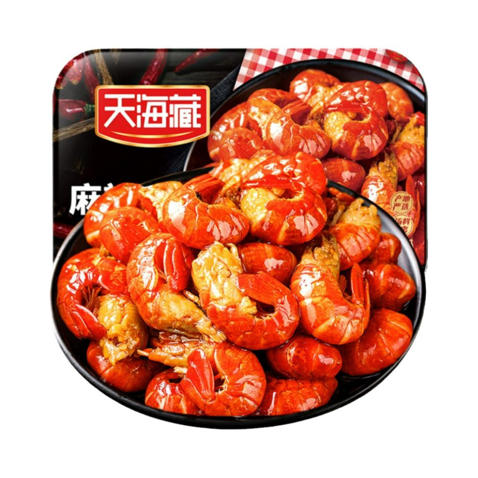 推荐商品：天海藏 麻辣小龙虾尾 盒装