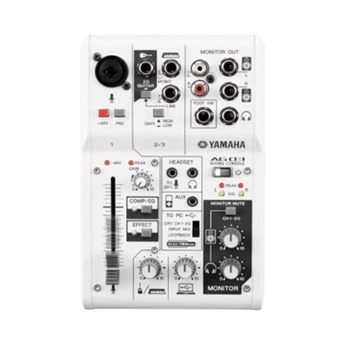 推荐商品：YAMAHA/雅马哈 AG03 AG06手机直播专用调音台专业录音声卡