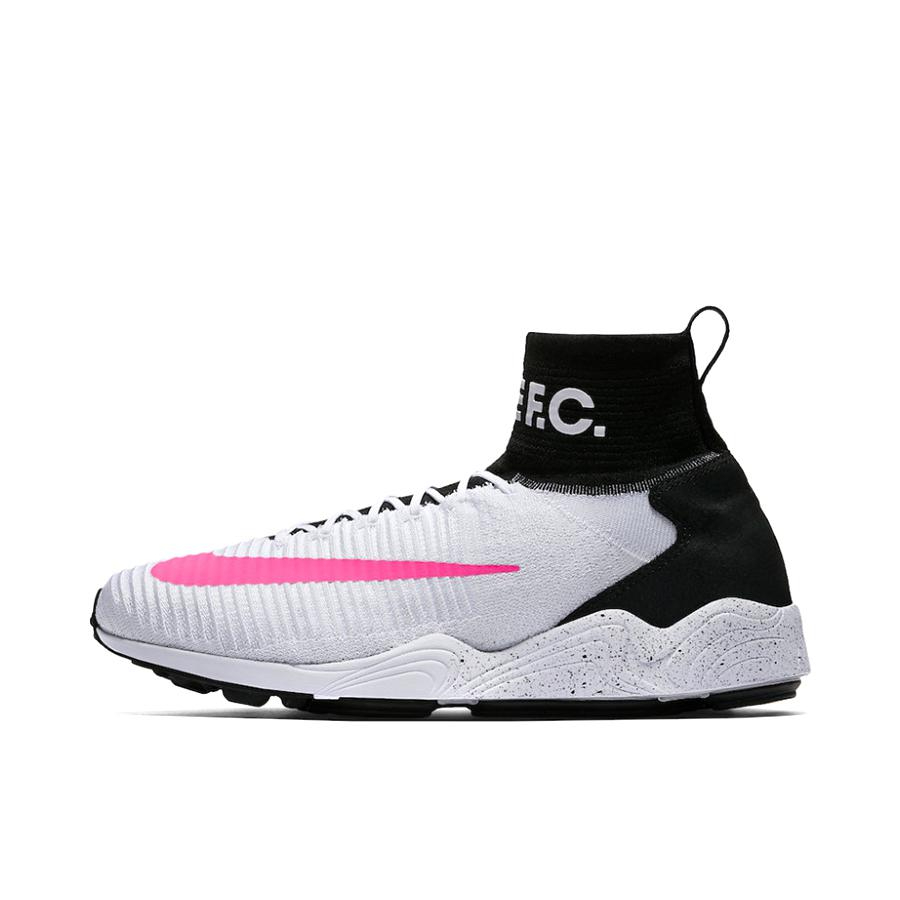 推荐商品：Nike Zoom Mercurial Flyknit 运动休闲鞋 防滑耐磨网面透气舒适圆头轻便减震包裹性百搭 Black Pink 黑粉