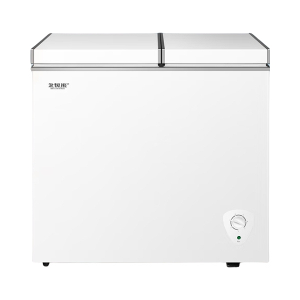 推荐商品：BEIJIXIONG/北极熊 152L 冰柜 家用小型双箱冷柜 大容量 节能省电 断电保护 速冷系统 BCD-152D
