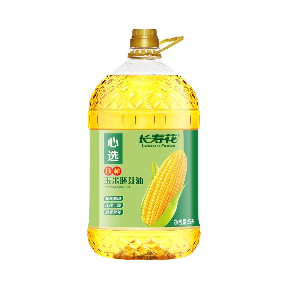 推荐商品：长寿花 心选系列 压榨一级 玉米胚芽油
