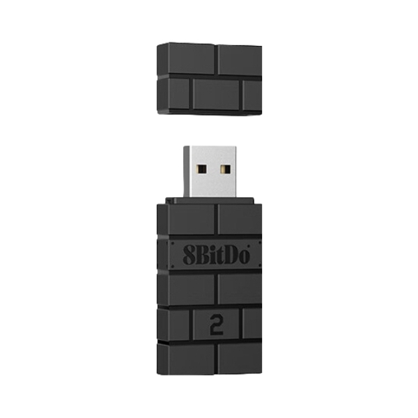 推荐商品：8BitDo/八位堂 小砖块 游戏手柄多平台接收器 多人同玩 稳定低延 适用PS 一键连接 83DC