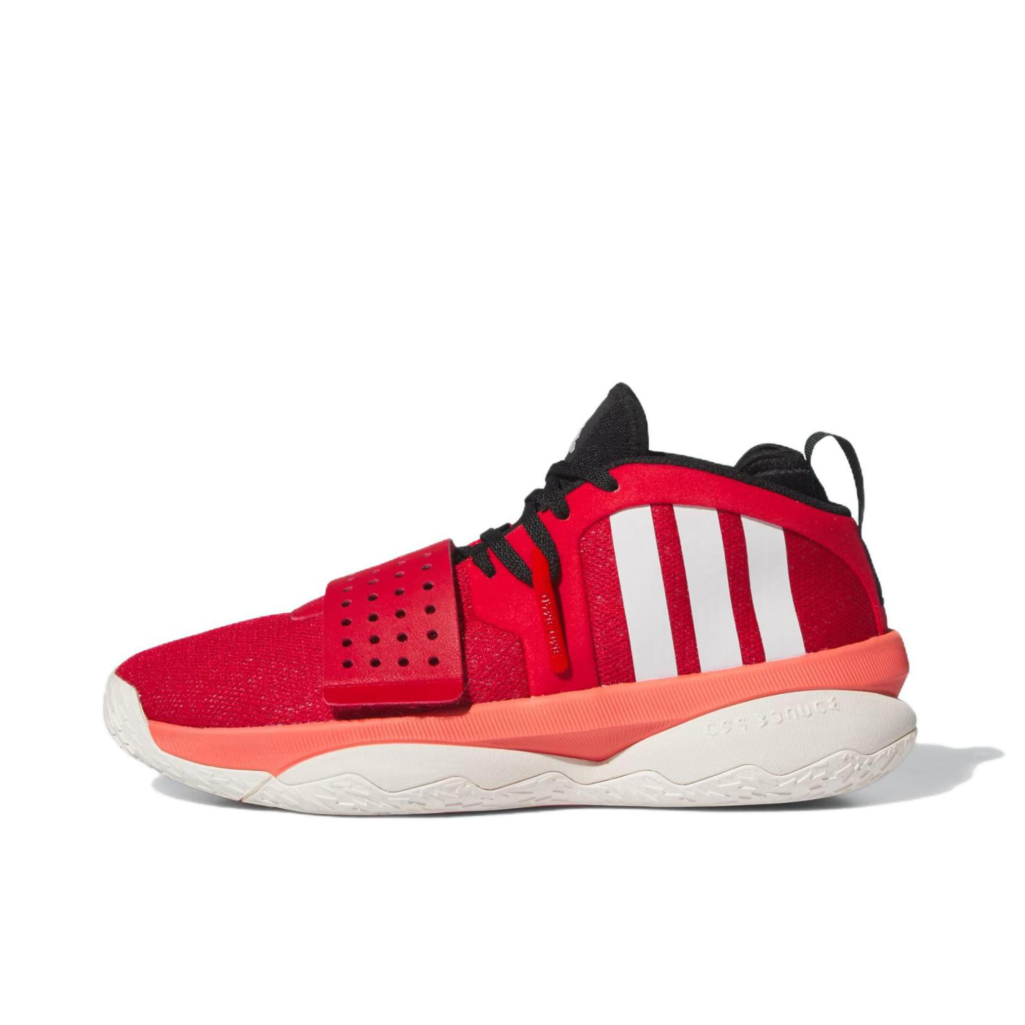 推荐商品：adidas Dame 8 Extply 利拉德 篮球鞋 耐磨防滑回弹缓震轻便实战圆头 红色/白色