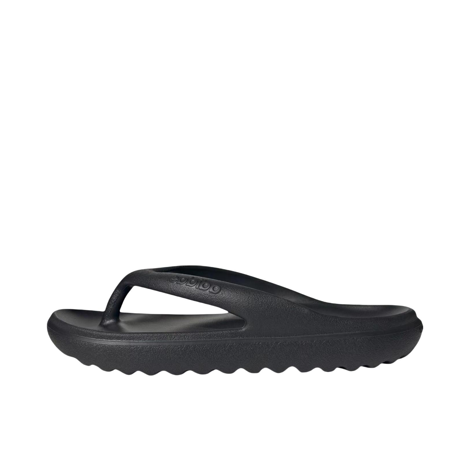 推荐商品：adidas Adilette Lumia 拖鞋 人字厚底夹趾贴合 黑色