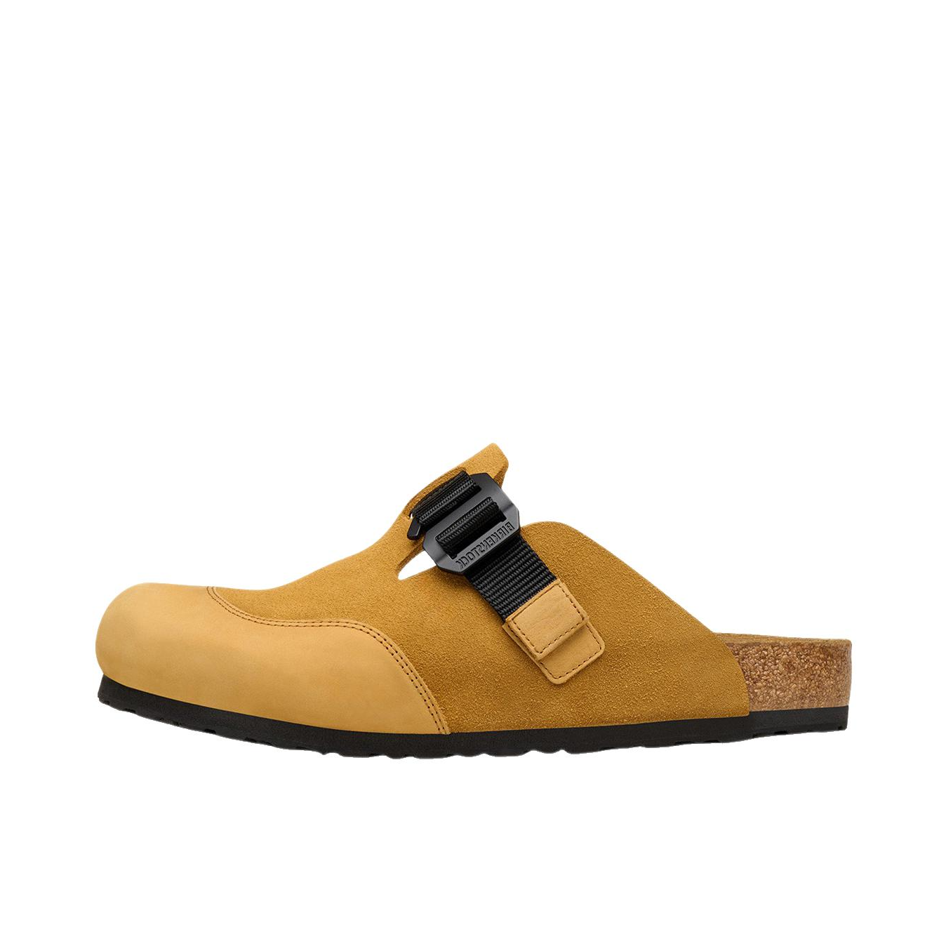 推荐商品：Birkenstock Boston Nova 拖鞋 绒面革包头浅口 棕色