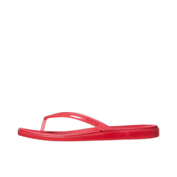 推荐商品：Crocs/卡骆驰 迈阿密 拖鞋 方头休闲舒适 女款/法院红