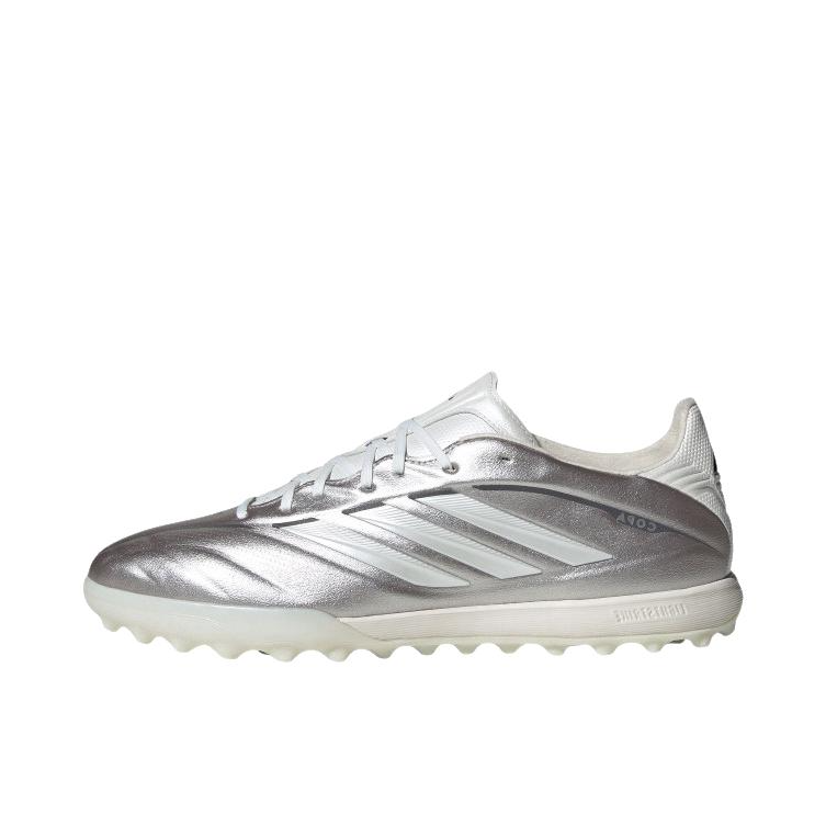 推荐商品：adidas COPA PURE IV PRO TF 足球鞋 碎钉人造草地室外 金属灰/褐色/棕色/白金属/夜金属灰