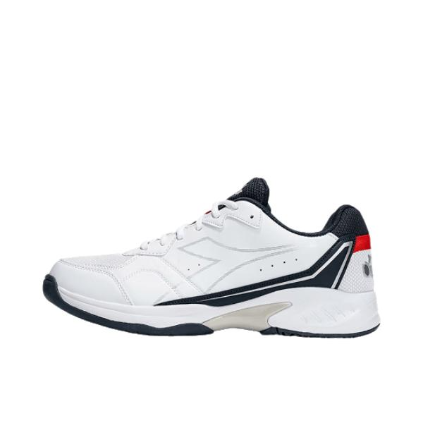 推荐商品：Diadora VOLEE 7 网球鞋 透气舒适日常 白色/蓝色