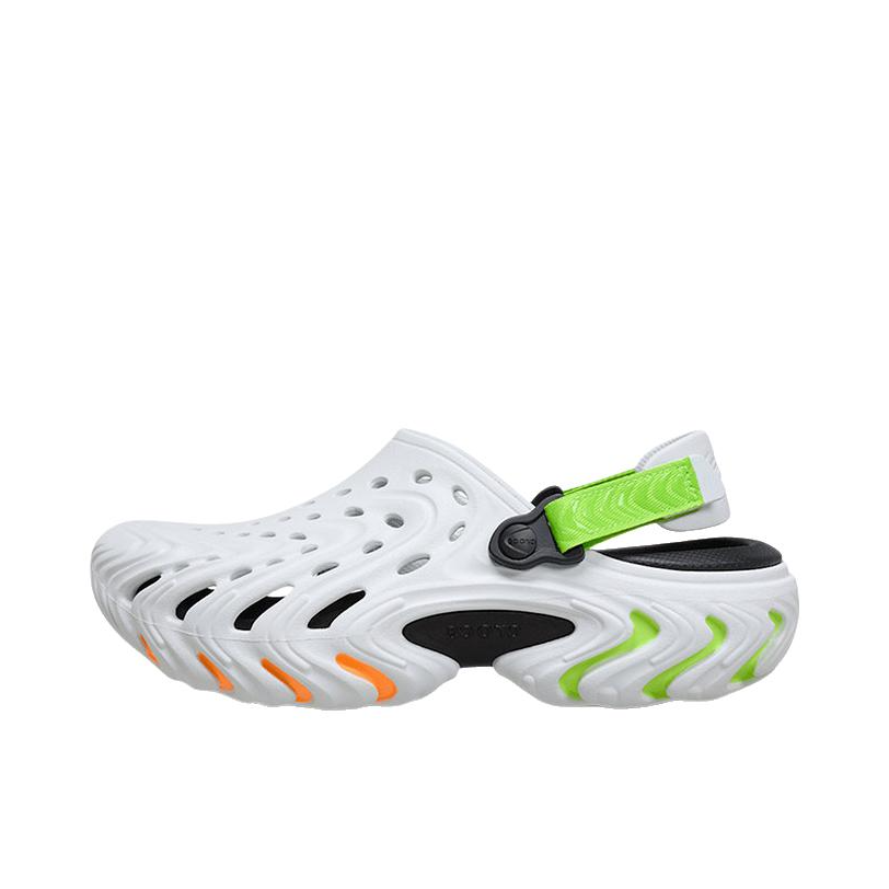 推荐商品：Crocs/卡骆驰 Echo clog波波2 凉鞋 舒适透气耐磨 白色