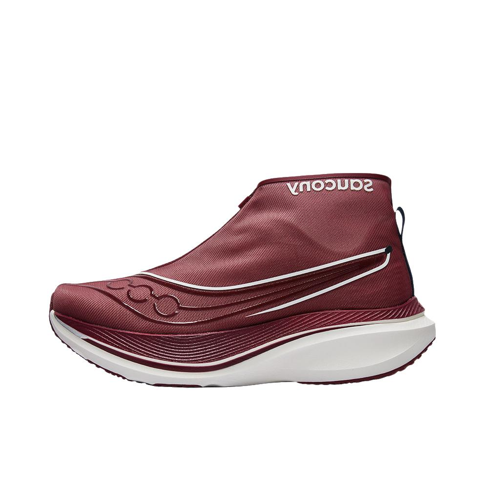 推荐商品：Saucony/索康尼 Endorphin Azura啡岚+SOCK 跑鞋 回弹耐磨公路 HAREHO联名/红色