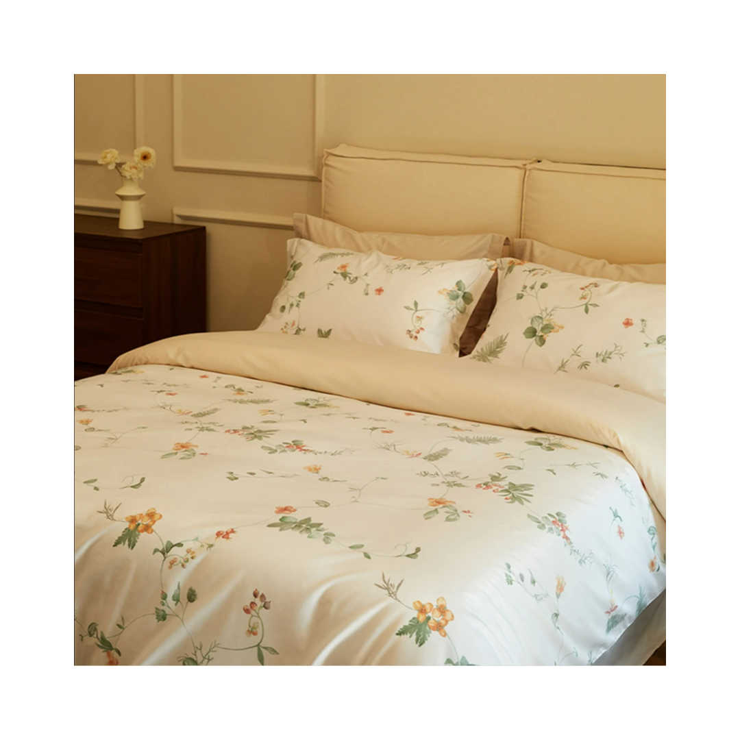 推荐商品：户帘网 简约系列 100%棉 四件套