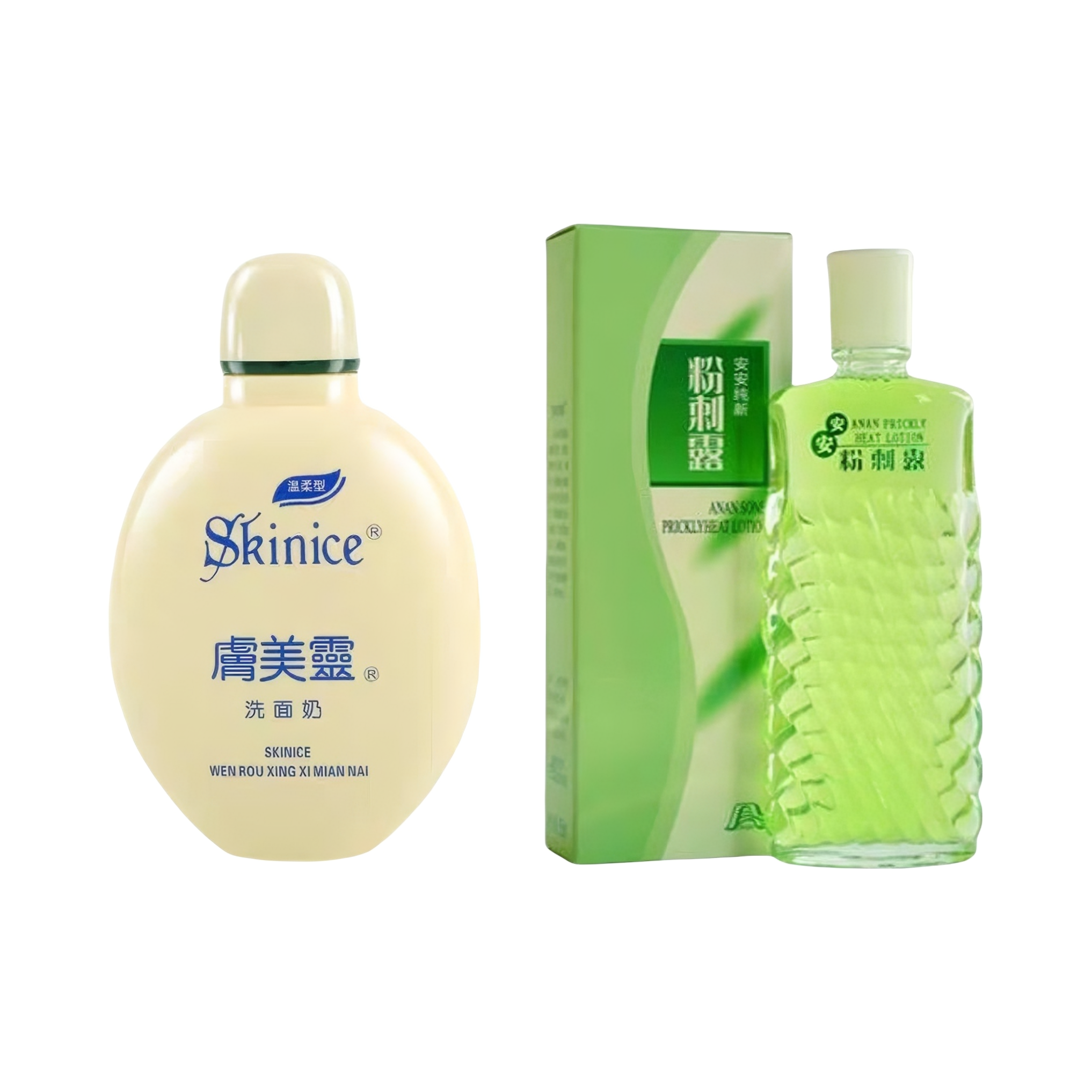 推荐商品：安安纯新 控油祛痘护肤套装