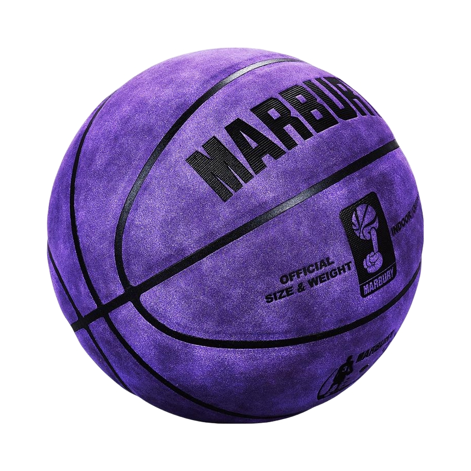 推荐商品：MARBURY/马布里 泼墨款 手感之王 质感 耐磨 翻毛 室内外 合成革 篮球 MBR-XKCX134