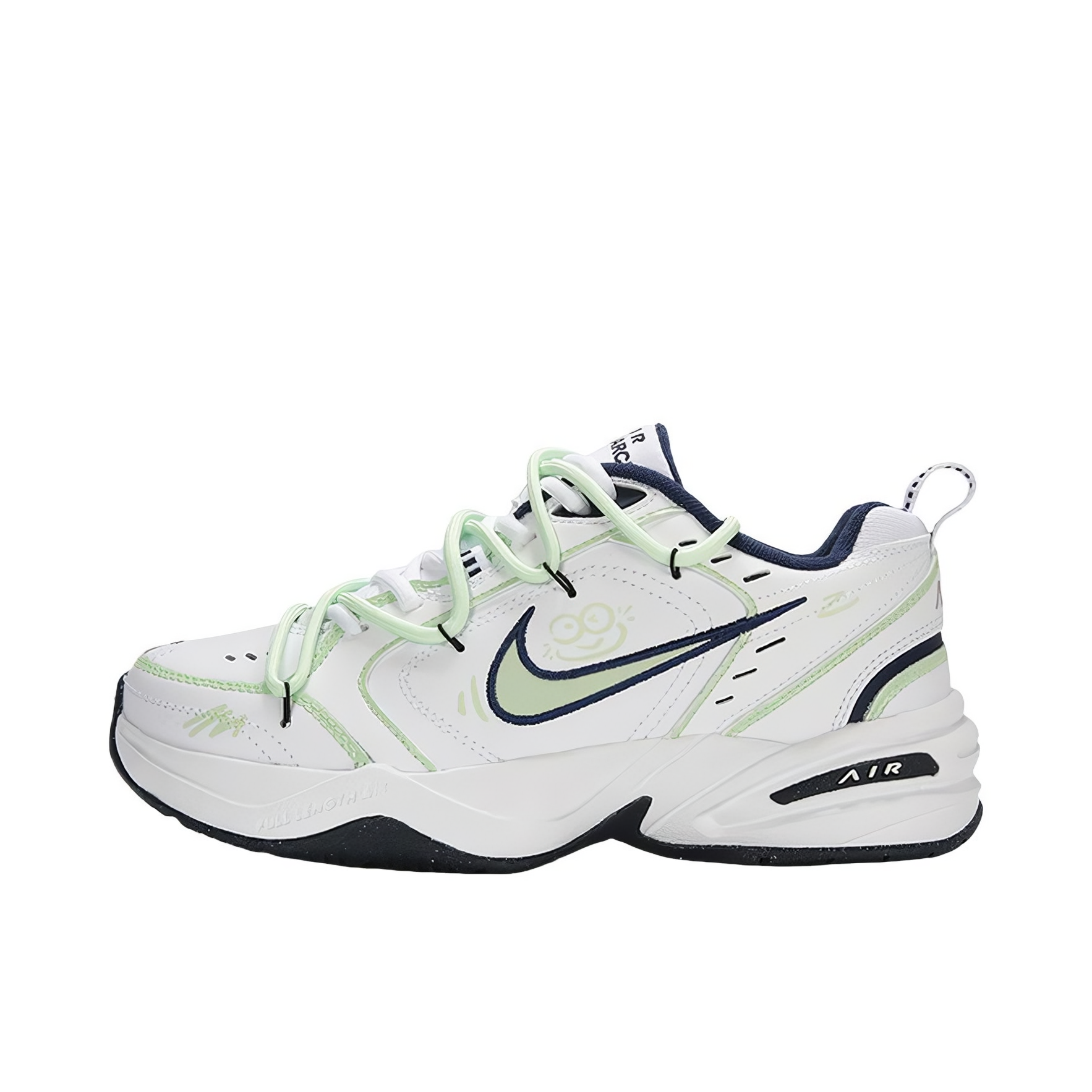 推荐商品：【定制球鞋】 Nike Air Monarch IV 运动休闲鞋 轻便支撑防滑耐磨缓震减震时尚复古百搭潮流防水 蛙趣二次元