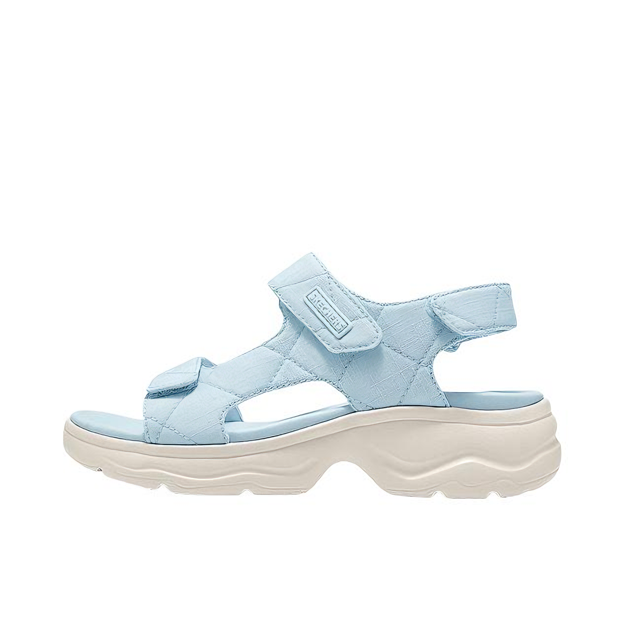 推荐商品：Skechers/斯凯奇 厚底 增高 休闲 外穿 凉鞋 163542 女款/浅蓝色