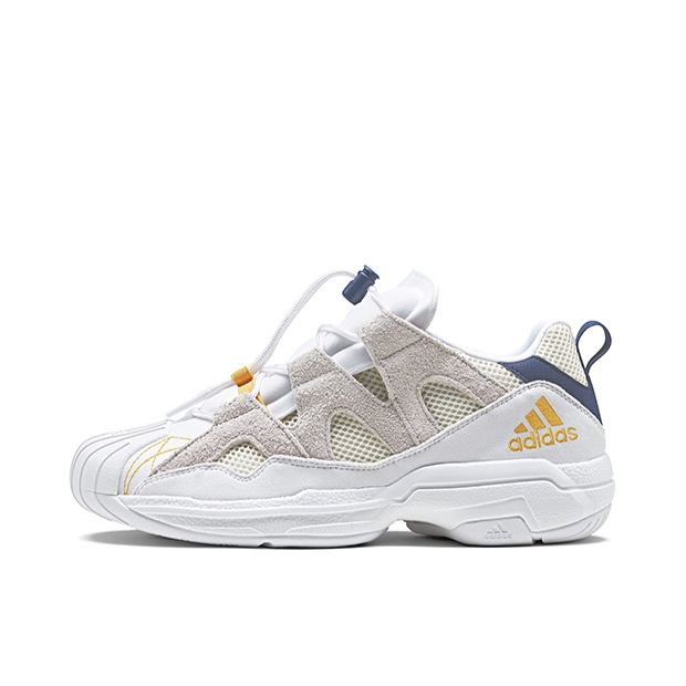 推荐商品：adidas Consortium Superstar 2G 防滑耐磨 舒适轻便 网布 运动休闲鞋 WORKSHOP 白灰