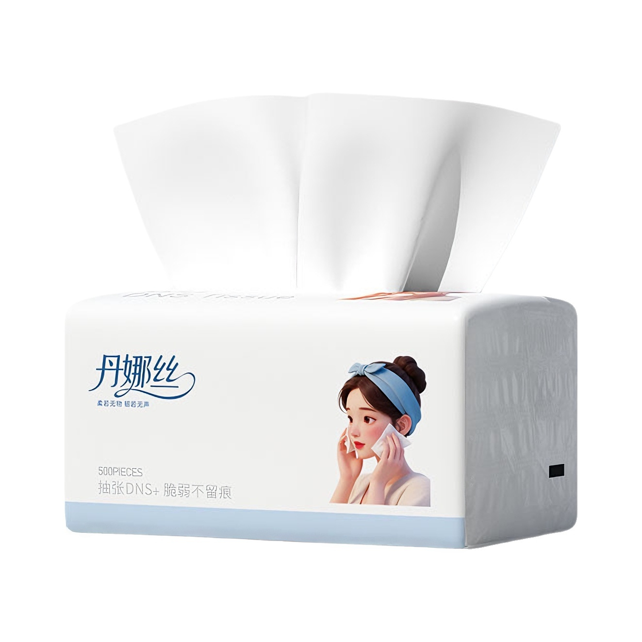 推荐商品：丹娜丝 5层 155x170mm 抽取式面巾纸